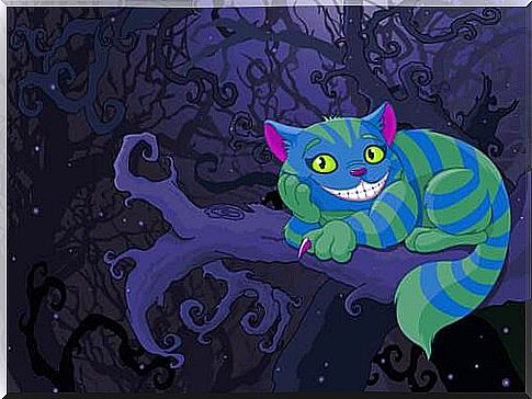 famous animals in the books: Cheshire Cat 